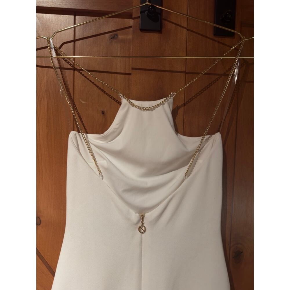 $299 Revolve Nookie Lexi Chain Gown Small NWT - Picture 14 of 16